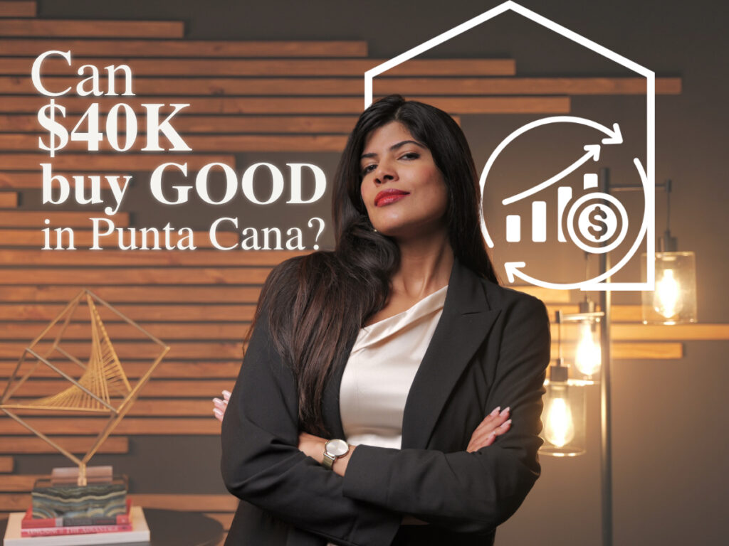 Blog post title about land in Punta Cana for less than US 40K